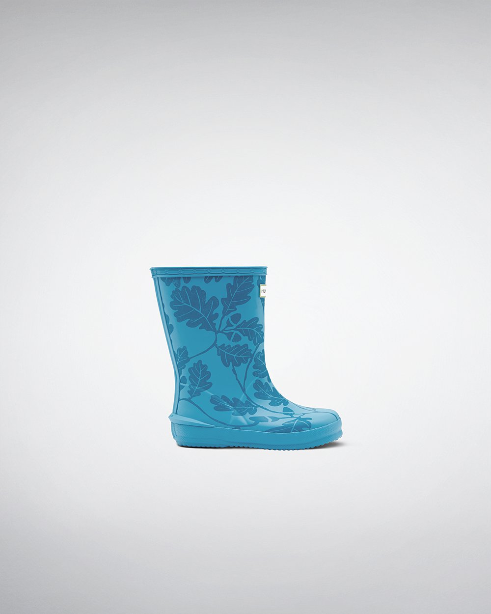 Bottes de Pluie Hunter Original First National Trust Print Enfant Bleu WXHSAZY-37